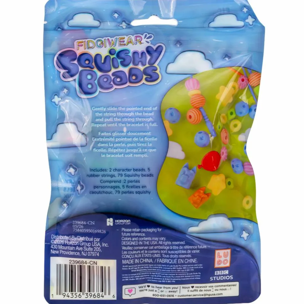 Bluey Fidgiwear Squishy Beads