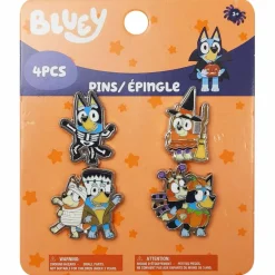 Bluey Halloween Pins, 4ct.