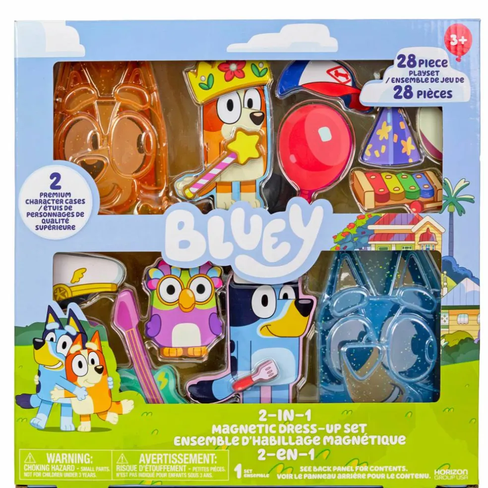 Bluey 2-in-1 Magnetic Dress-Up Set