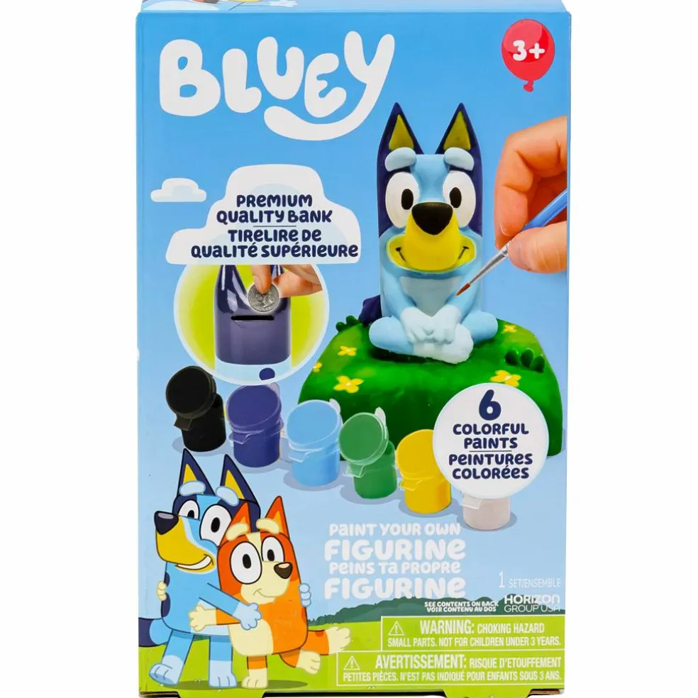 Bluey Paint Your Own Bank Figurine