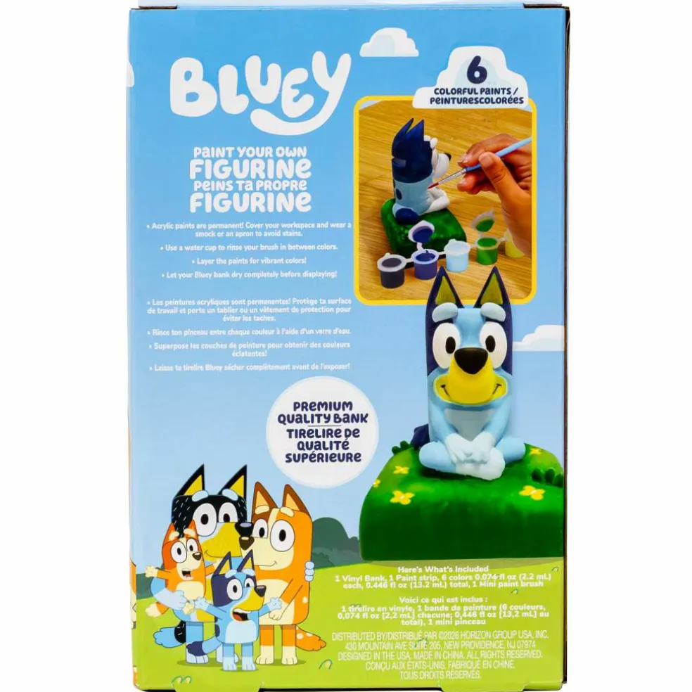 Bluey Paint Your Own Bank Figurine