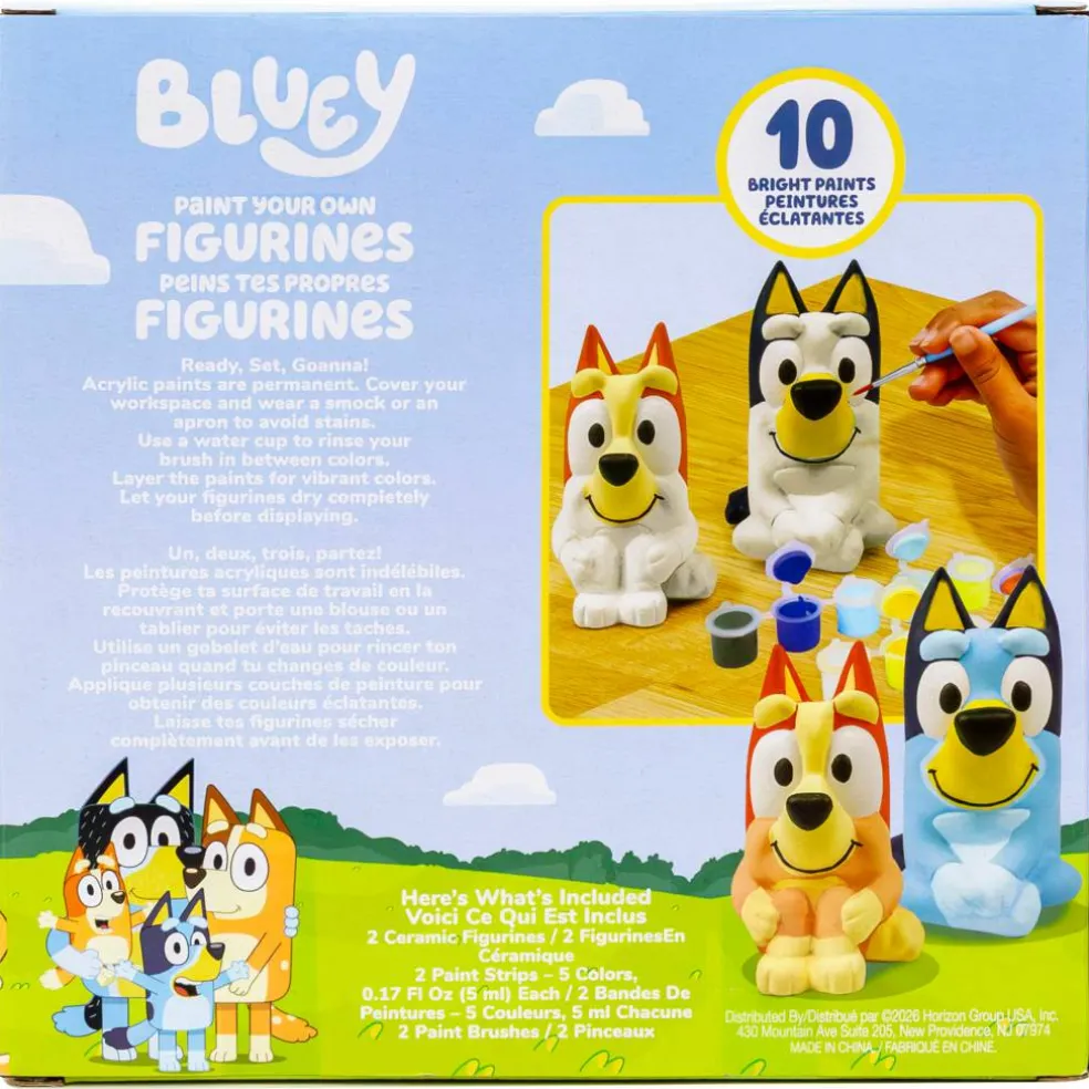 Bluey Paint Your Own Figurine Kit