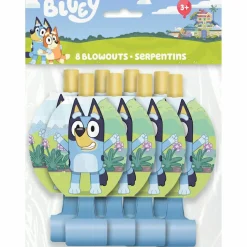 Bluey Party Blowouts, 8ct.