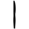 Boardwalk Heavyweight Polystyrene Knife Cutlery - Black (1000/Carton)