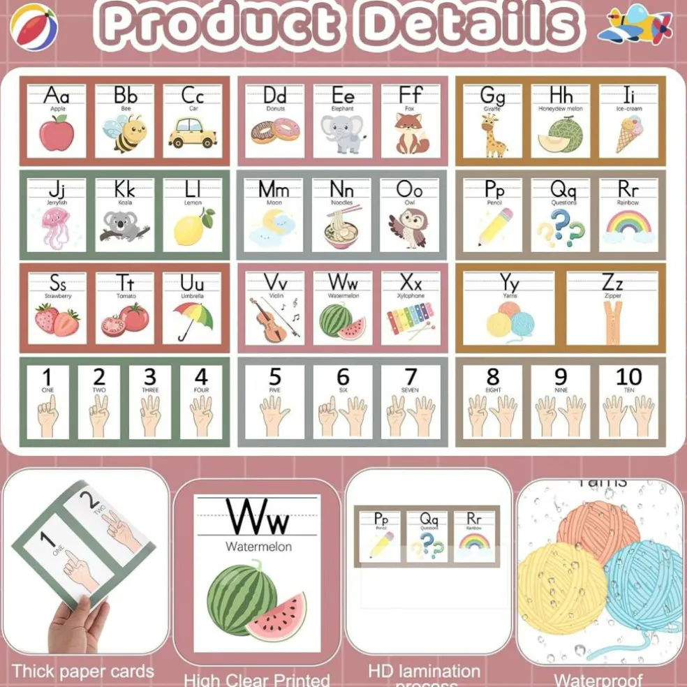 Boho Alphabet for Classroom Wall Decorations (Boho)