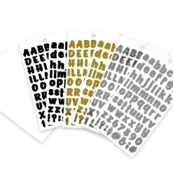 Bold Brushstrokes Letter & Number Stickers by Recollections™
