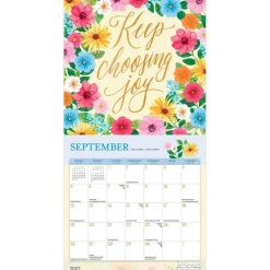 Bonnie Marcus OFFICIAL | 2027 7 x 14 Inch (Hanging) Monthly Mini Wall Calendar