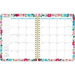 Bonnie Marcus OFFICIAL | 2027 6 x 7.75 Inch Weekly Desk Planner | Foil Stamped Cover