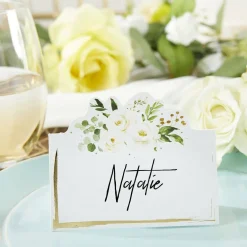 Botanical Garden Tent Place Card (Set of 50)