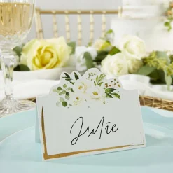 Botanical Garden Tent Place Card (Set of 50)