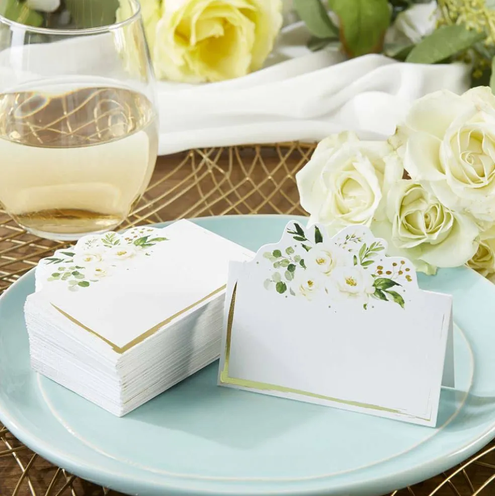 Botanical Garden Tent Place Card (Set of 50)
