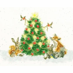 Bothy Threads Oh Christmas Tree Counted Cross Stitch Kit