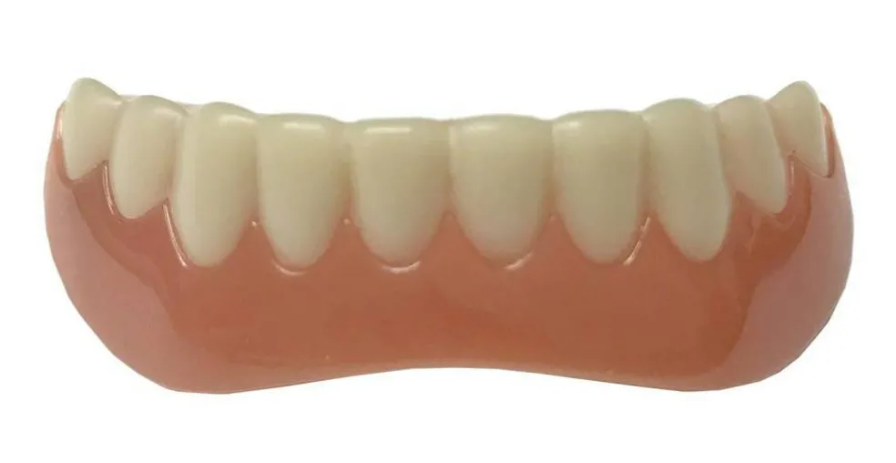 BOTTOM TEETH lower VENEER false Cosmetic secure smile