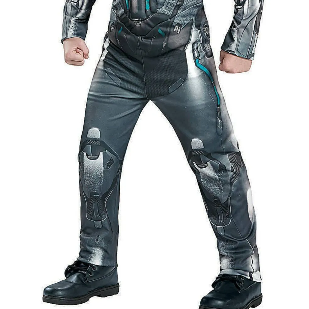 Boys Halo Spartan Locke Muscle Costume