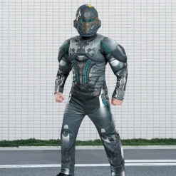 Boys Halo Spartan Locke Muscle Costume