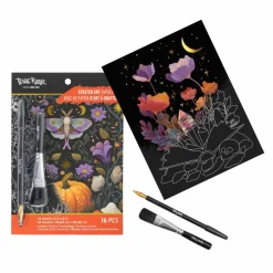 Brea Reese® 6" x 8" Mystical Garden Scratch Art Paper Pad