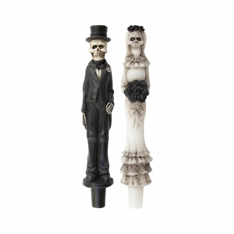 10" Bride & Groom Unscented Taper Candle Set by Ashland®