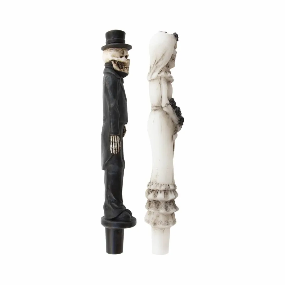 10" Bride & Groom Unscented Taper Candle Set by Ashland®