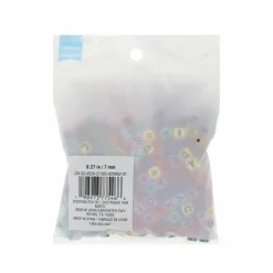 Bright Acrylic Cube Alphabet Beads, 340ct. by Creatology™