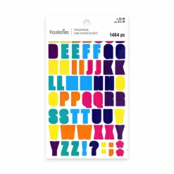 Bright Colors Alphabet & Number Stickers by Recollections™
