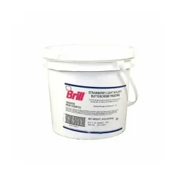 Brill Strawberry Buttercreme Frosting Ready to Use for Cakes 24 Pound