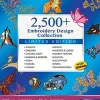 Brother SAEMB2500 2500 Plus Embroidery Design Software Collection