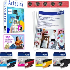 Brother SP-1 Sublimation Printer with ScanNCut Fabric & Vinyl Cutter
