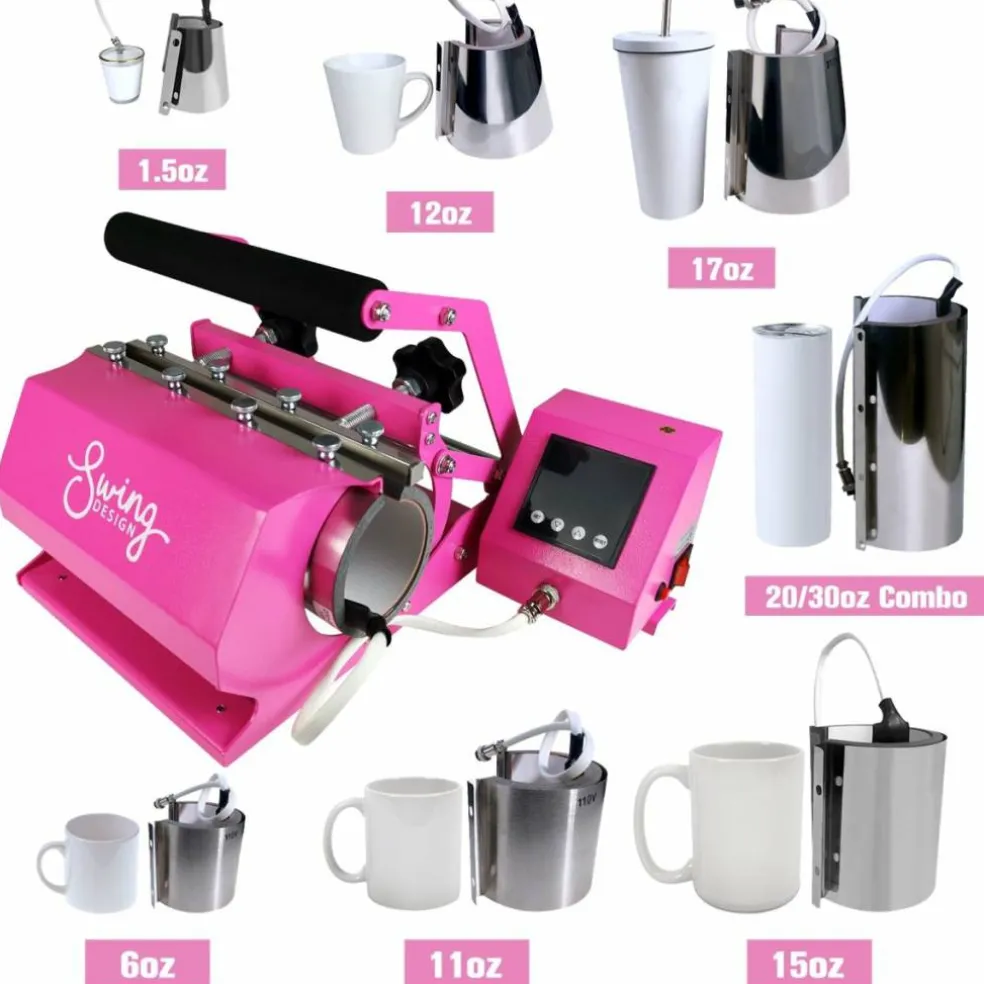Brother SP-1 Sublimation Printer with 7-in-1 Tumbler Heat Press Bundle