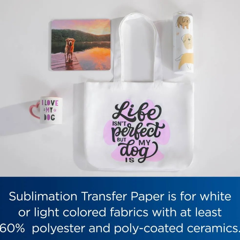 Brother 8.5" x 11" Sublimation Paper, 100 Sheets
