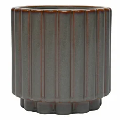 5.75" Brown Ceramic Pot by Ashland®