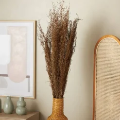 45" Brown Dried Natural Pampas Grass Foliage