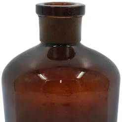 7" Brown Glass Bottle Tabletop Décor by Ashland®