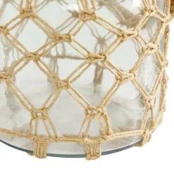 Brown Glass Coastal Lantern, 9