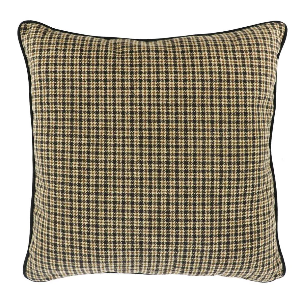 20" Brown Plaid Pillow by Ashland®