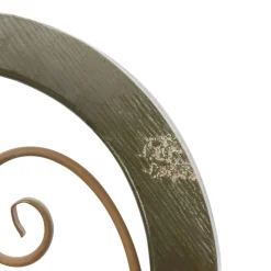 Brown Rustic Ornamental Metal Wall Decor, 48" x 15"