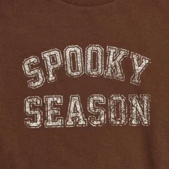 Brown Spooky Season Adult Sweatshirt