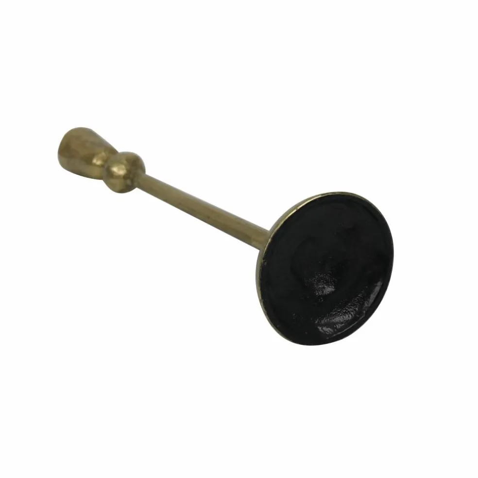 Brushed Gold Taper Candle Holder by Ashland®