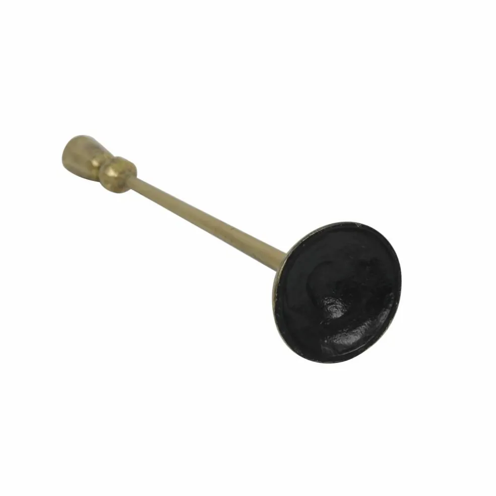 Brushed Gold Taper Candle Holder by Ashland®