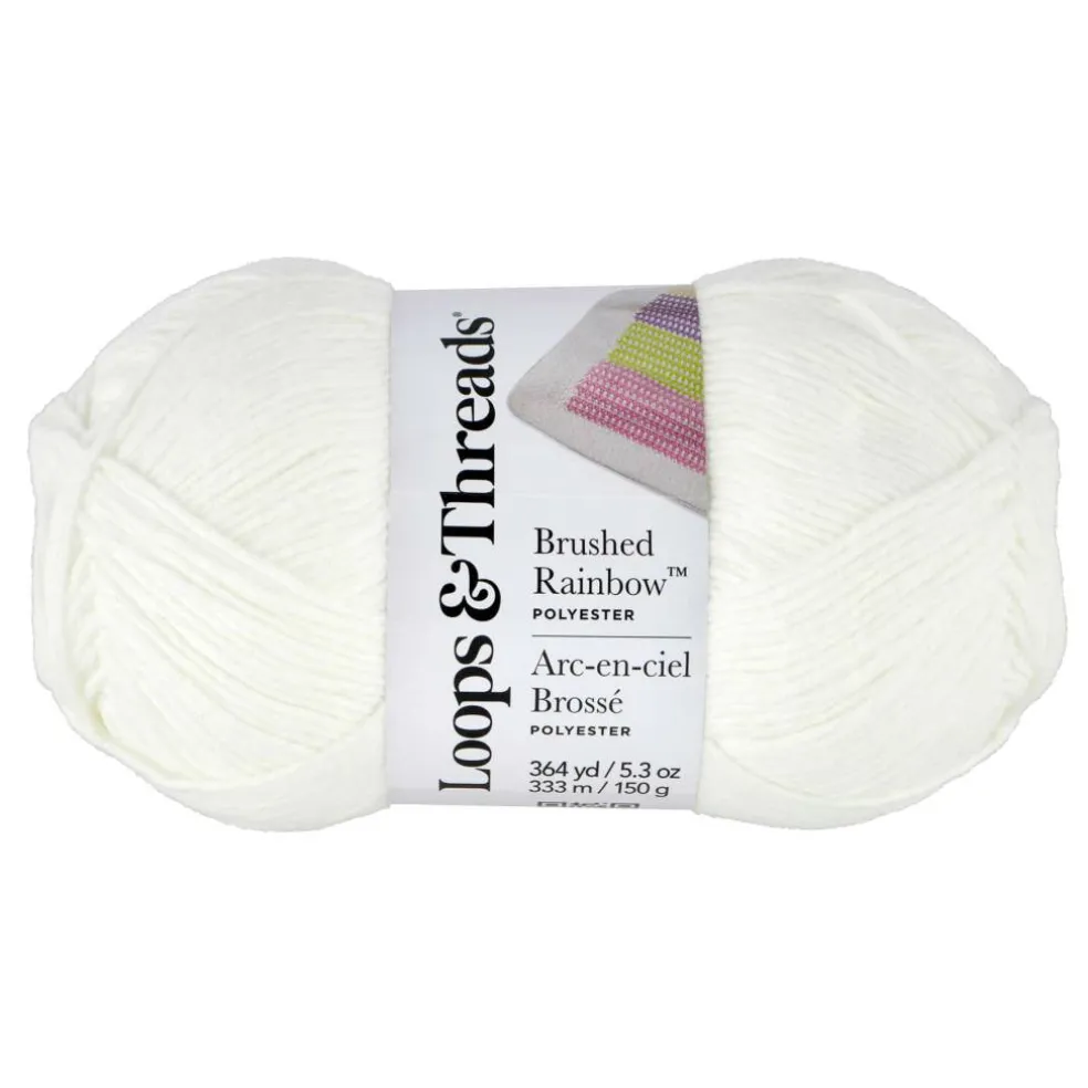 Brushed Rainbow™ Yarn by Loops & Threads®