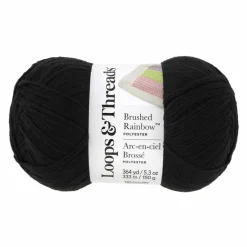 Brushed Rainbow™ Yarn by Loops & Threads®