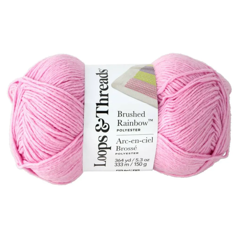 Brushed Rainbow™ Yarn by Loops & Threads®