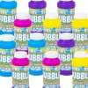 Bubble Wands with Solution 12 Count Party Favor Pack