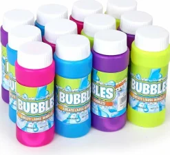 Bubble Wands with Solution 12 Count Party Favor Pack