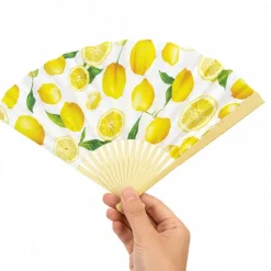 Bulk Printed Hand Fan Favor Kit for 48