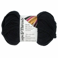 Bulky Brushed Rainbow™ Yarn by Loops & Threads®
