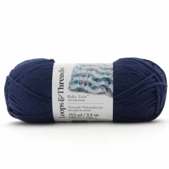 Bulky Twist™ Solid Yarn by Loops & Threads®