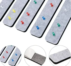 Bulletin Cork Board (Grey)