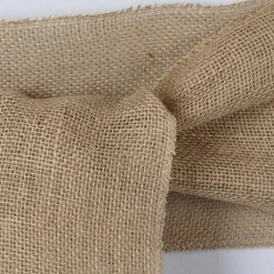 10 Burlap Natural CHAIR SASHES Wedding Decorations
