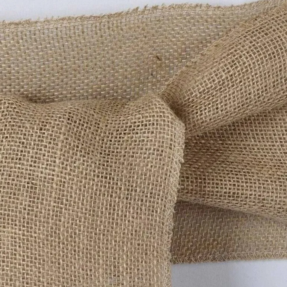 10 Burlap Natural CHAIR SASHES Wedding Decorations