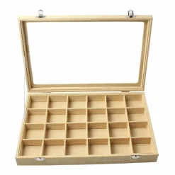 Burlap Tray with Lid By Bead Landing™